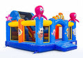 Ocean Theme Inflatable Bouncy Castle with Slide | Kids Jumping Castle for Birthday Parties & Outdoor Play | UAE