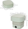 Foldable Mini Washing Machine | Portable Compact Washer for Apartments & Travel